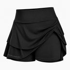 Women’s High Waist Flared Tennis Skort